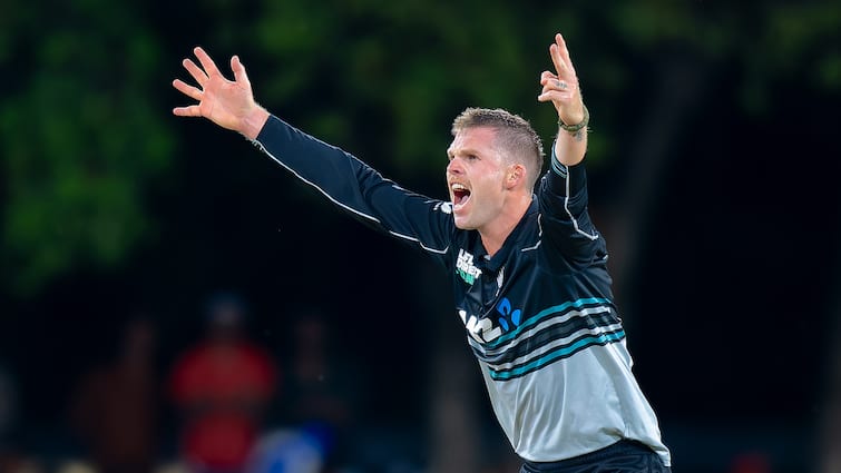 lockie-ferguson-registers-hat-trick-5th-new-zealand-bowler-achieve-feat-t20is-beat-sri-lanka-5-runs-2nd-t20i-dambulla-match-highlights-report Kiwi Pacer Grabs Sensational Hat-trick In New Zealand