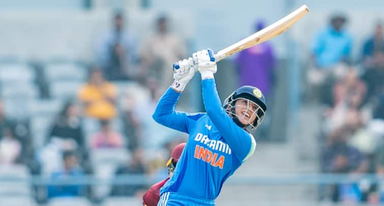 IND women vs WI women Smriti Mandhana World Record In India women vs West Indies women IND-W vs WI-W: Smriti Mandhana Scripts World Record In Style Despite Falling Short Of Ton