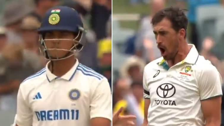 IND vs AUS 2nd Test Mitchell Starc Takes Wicket On First Ball Of Match As Yashasvi Jaiswal Falls For Golden Duck In Adelaide IND vs AUS 2nd Test: Mitchell Starc Takes Wicket On First Ball Of Match As Yashasvi Jaiswal Falls For Golden Duck In Adelaide 