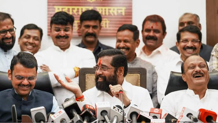 Eknath Shinde Teases Ajit Pawar At Mahayuti Presser: 