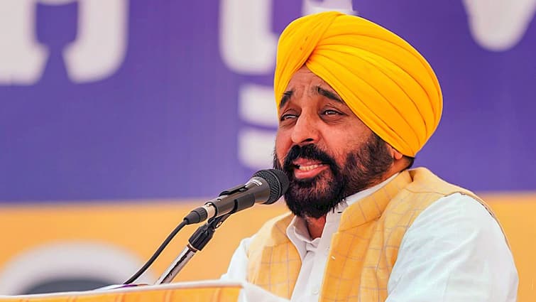 AAP Claims Delhi Police Outside Punjab CM Bhagwant Mann