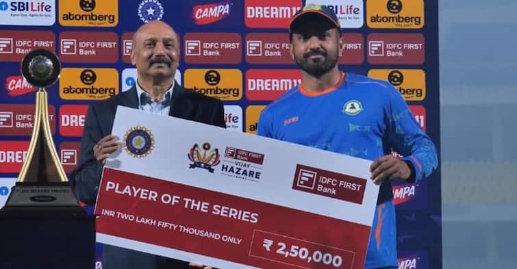 Vijay Hazare Trophy highest Run Scorers Wicket Takers Arshdeep Singh Vijay Hazare Trophy 2024-25: Leading Run-Scorers And Wicket-Takers