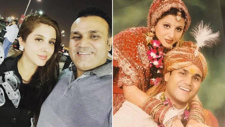 Virender Sehwag Aarti Headed For A Divorce Heres What Their Instagram Handles Give Away Separation Rumours Virender Sehwag And Aarti Headed For A Divorce? Here