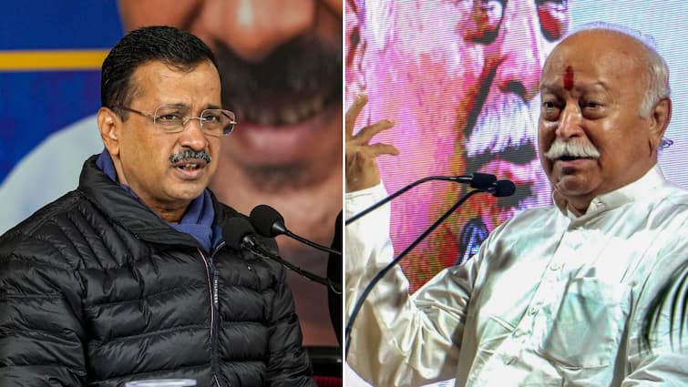 Delhi Elections 2025 Kejriwal Letter To Mohan Bhagwat Asks If RSS Backs BJP Wrongdoings Delhi Elections: Kejriwal Writes To Mohan Bhagwat, Asks If RSS Backs BJP