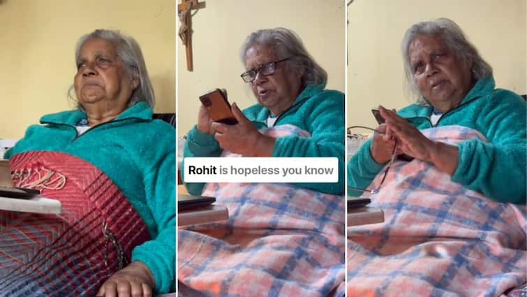 Rohit Sharma Is Hopeless Says 88 Year Old Ammachi In Viral Video Criticising India Poor Performance In BGT IND vs AUS Watch 