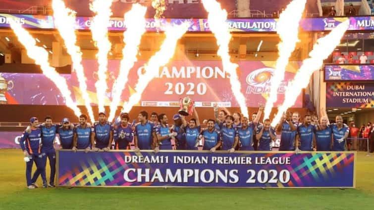 ipl-2025-franchises-who-have-won-consecutive-titles-csk-mi-kkr IPL 2025: List Of Franchises Who Managed To Retain Their Title; Can KKR Join Them?