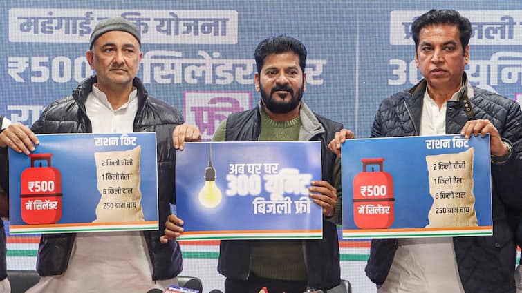 Rs 500 LPG Cylinder, Free Ration, 300 Units Free Electricity In Congress