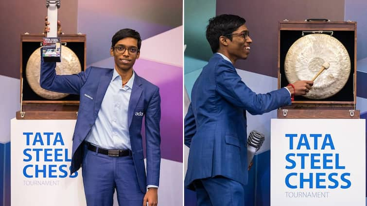 R Praggnanandhaa Defeats D Gukesh In Dramatic Tiebreaker To Win Tata Steel Masters 2025 Makes History R Praggnanandhaa Makes History, Defeats D Gukesh In Dramatic Tiebreaker To Win Tata Steel Masters 2025