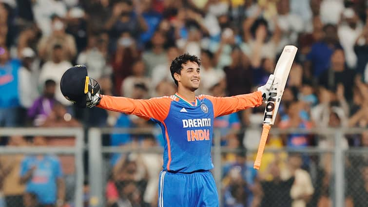 abhishek sharma list of records highest individual score most sixes india vs england 5th t20i wankhede stadium mumbai Abhishek Sharma Breaks A Series Of Records During India Vs England, 5th T20I 