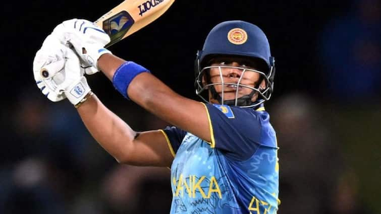 chamari athapaththu unbeaten fifty new zealand women vs sri lanka women 1st t20i match result Chamari Athapaththu Shines As SL Women Thump NZ Women In 1st T20I