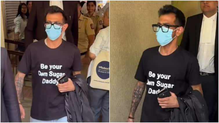 Be Your Own Sugar Daddy Pic Of Yuzvendra Chahal Tshirt During Final Divorce Hearing Viral 