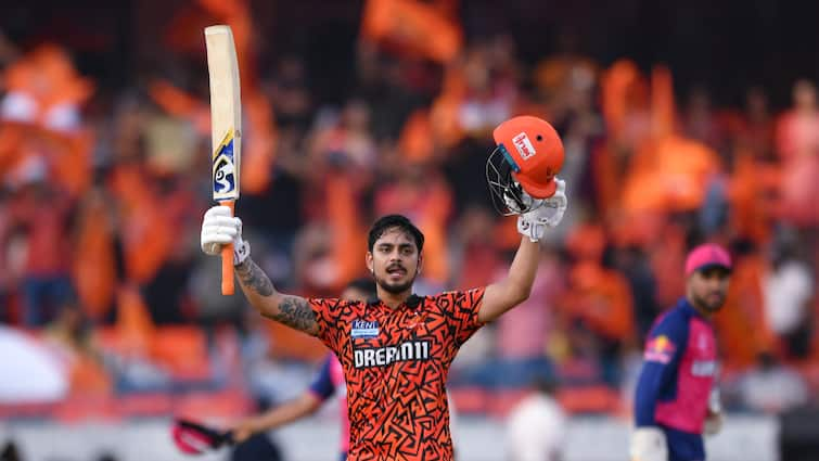 srh beat rr by 44 runs ipl 2025 match 2 hyderabad ishan kishan ton match result scorecard highlights SRH Becomes First Side To Register 