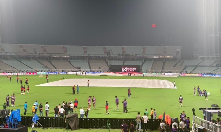 IPL 2025 What If Rain Stops KKR vs RCB Full Rules Explained What If Rain Stops Play In KKR vs RCB? Full Rules Explained