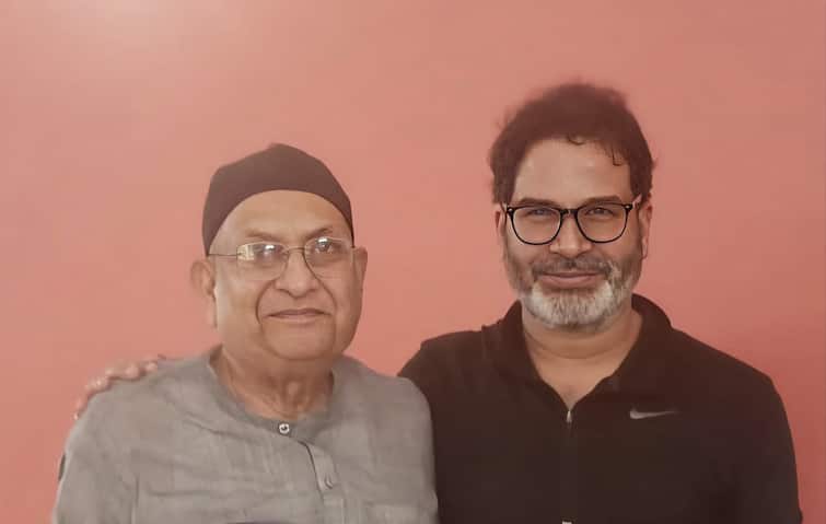 Former Bihar Education Minister Vrishin Patel close to Nitish Kumar has joined Prashant Kishor