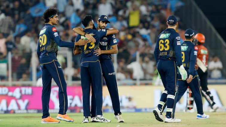 gt beat srh ipl 2025 match narendra modi stadium ahmedabad highlights runs wickets Rampant GT Thwart SRH In Ahmedabad To Send Them On Brink Of Elimination