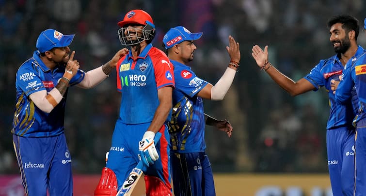 Rain Threatens MI vs DC Clash Who Will Qualify For Playoffs If Abandoned Rain Threatens MI vs DC Clash - Who Will Qualify For Playoffs If It