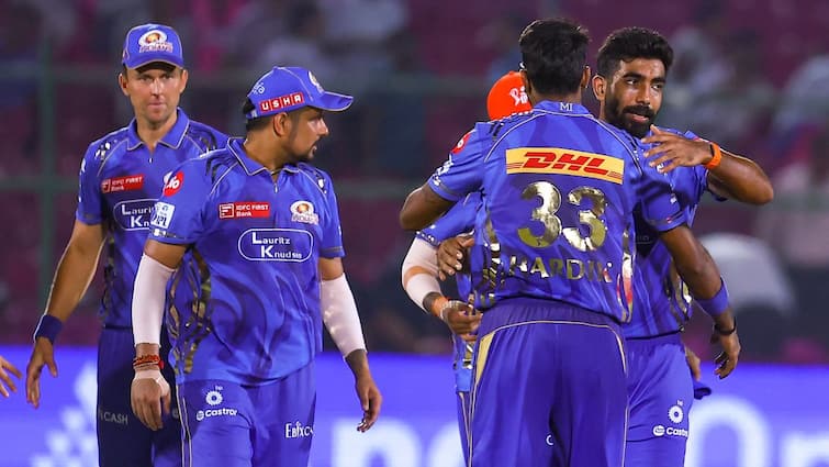 IPL 2025 Points Table Mumbai Indians Go Top Of Standings RR Knocked Out Of Playoffs Race IPL 2025 Points Table: Mumbai Indians Go Top Of Standings, RR Knocked Out Of Playoffs Race