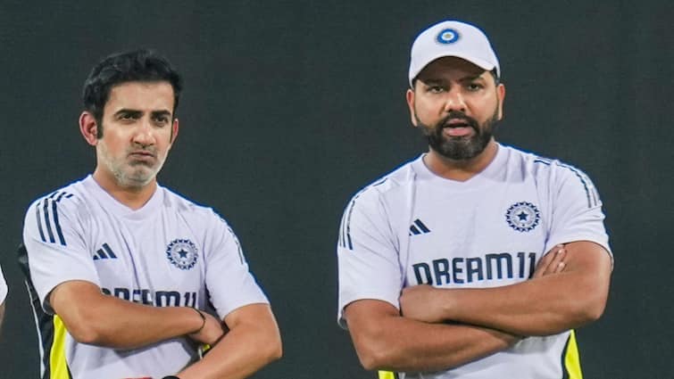 Gambhir Gets Candid About Rift Rumours Between Him And Rohit Sharma abp live india 2047 summit Gambhir Gets Candid About Rift Rumours Between Him And Rohit Sharma