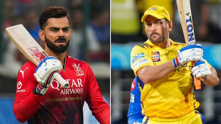 RCB vs CSK IPL 2025 Match Live Streaming Details Probable Playing 11s Pitch Report MS Dhoni Virat Kohli RCB vs CSK IPL 2025 Match Live Streaming Details, Probable Playing 11s & Pitch Report