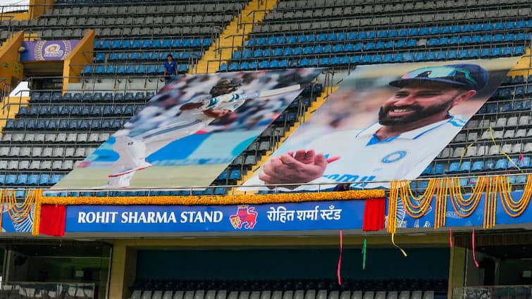Bumrah SKY Share Words Of Praise For Rohit Sharma On Wankhede Stand Honour lucky to play with you Bumrah, SKY Share Words Of Praise For Rohit Sharma On Wankhede Stand Honour
