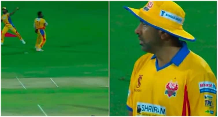 TNPL 2025 Ashwin Cant Believe His Eyes As Fielders Fumble Ashwin Can