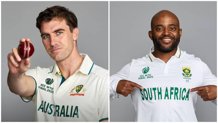 australia vs south africa wtc 2025 final toss winner update test cricket lords playing xi pat cummins temba bavuma WTC 2025 Final: SA Invite AUS To Bat First At Lord