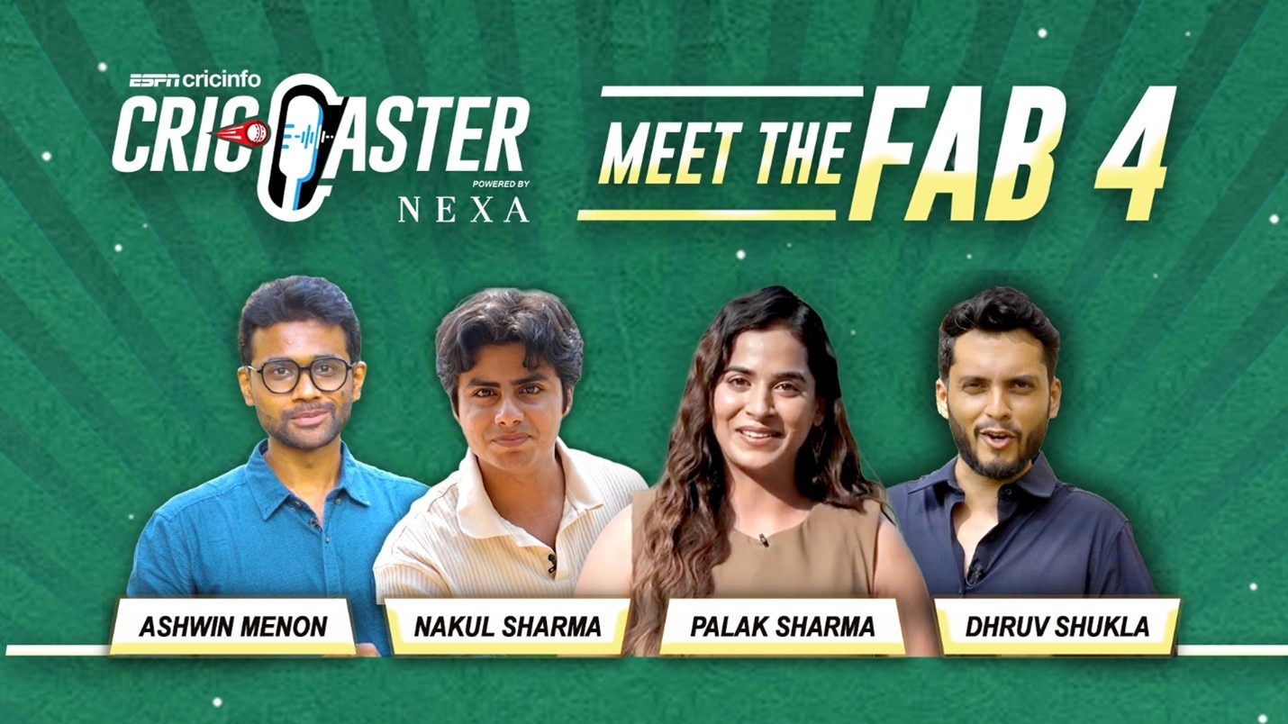 ESPNCRICINFO नेक्सा द्वारा संचालित उद्घाटन Criccaster के विजेता नाम