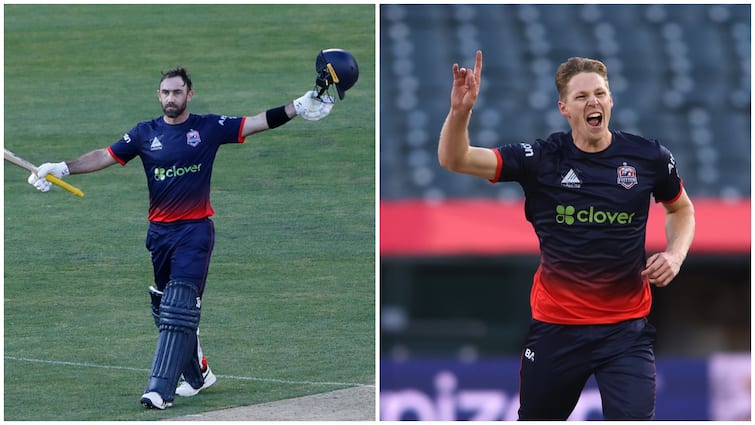 List Of Records Broken During LAKR Vs WF MLC 2025 Match maxwell ton highest lowest total margin of win List Of Records Broken During LAKR Vs WF, MLC 2025 Match
