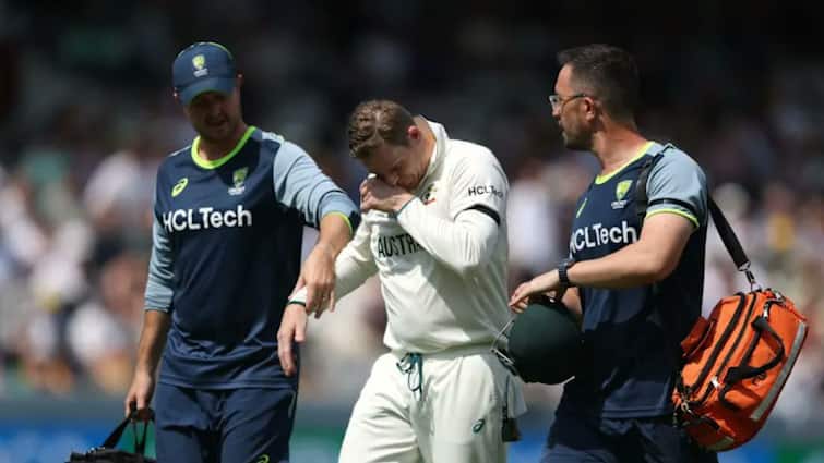 steve smith Leaves The Field After Sustaining Injury During Fielding In WTC 2025 Final australia vs south africa Aussie Legend Leaves The Field After Sustaining Injury During Fielding In WTC 2025 Final