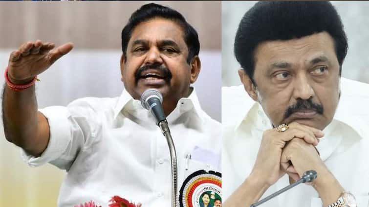 Palaniswami Mortgaged AIADMK Itself With Amit Shah To Save Family From Raid Tamil Nadu CM Stalin Palaniswami Mortgaged AIADMK With Amit Shah To Save Family From Raid: Tamil Nadu CM Stalin