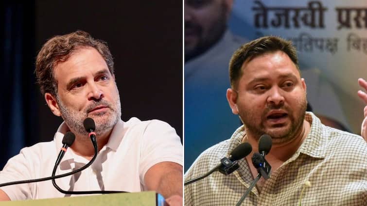 Bihar Protest Rahul Gandhi Tejashwi Yadav To Lead INDIA Bloc Protest Against Voter List Revision Rahul Gandhi, Tejashwi Yadav To Lead INDIA Bloc Protest Against Bihar Voter List Revision