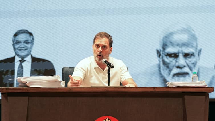 Election Commission Hits Back At Rahul Gandhi Over Vote Chori Allegations BJP Congress Lok Sabha ECI ‘Either Sign Oath Or Stop Misleading Nation’: ECI Hits Back At Rahul Gandhi Over 