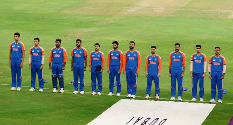 No Trophy No Problem India Celebrates Asia Cup Final Win Over Pak With Imaginary Cup Watch No Trophy? No Problem! India Celebrates Asia Cup Final Win Over Pak With Imaginary Cup - Watch