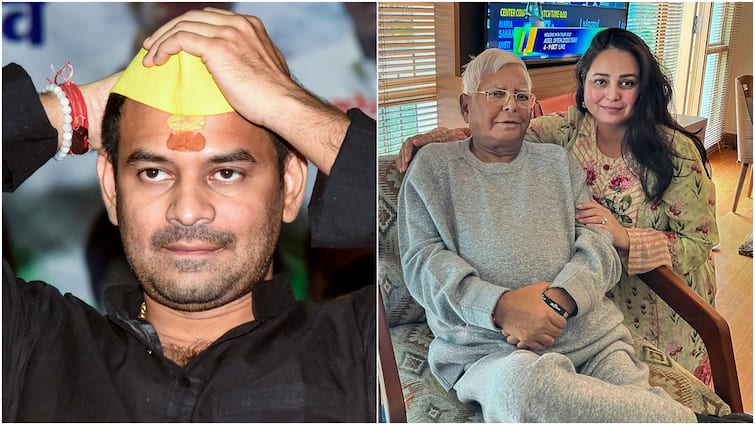 Bihar Election 2025 Tej Pratap Sudarshan Chakra Remark To Back Rohini Acharya Over RJD Family Feud ‘If Anyone Insults My Sister…’: Tej Pratap’s ‘Sudarshan Chakra’ Remark To Back Rohini Acharya Over RJD Family Feud