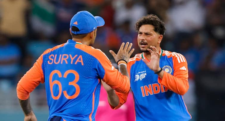 IND vs UAE Asia Cup Kuldeep Yadav Four Wickets Watch IND vs UAE Asia Cup: Kuldeep Yadav Picks Four Wickets - Watch
