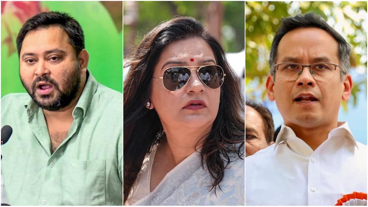 Priyanka Chaturvedi Gaurav Gogoi Tejashwi Yadav Slam Modi Govt Over India Vs Pakistan Asia Cup Match BJP ‘Team India Or Team BCCI?’: Oppn Tears Into Modi Govt Over Asia Cup Row As Tejashwi Calls Pakistan ‘BJP’s Partner’