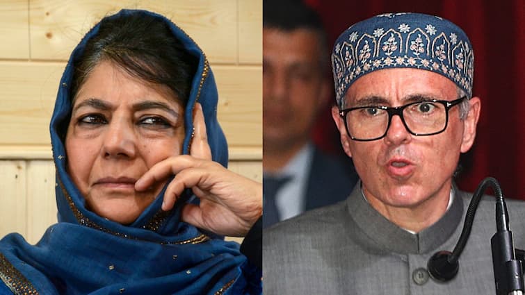 PDP Mehbooba Mufti Extends Support To NC For Rajya Sabha Polls Jammu Kashmir Omar Abdullah PDP’s Mehbooba Mufti Extends Support To NC Candidate For J-K Rajya Sabha Polls: 