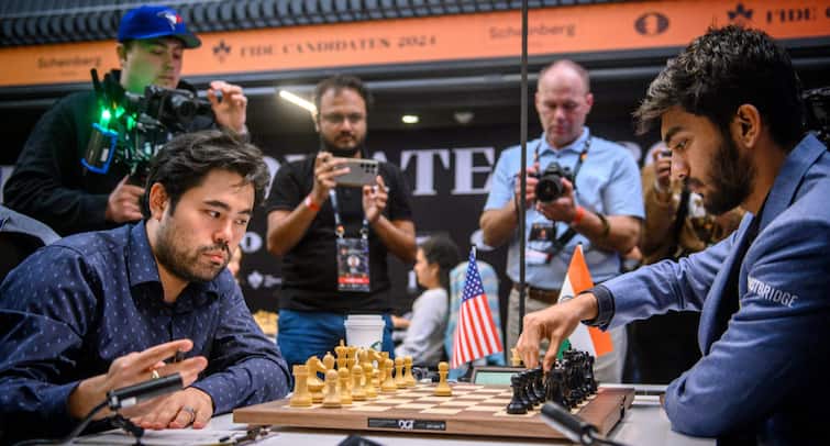 watch hikaru nakamura throws d gukesh king wild celebration after chess triumph Watch: Hikaru Nakamura Throws D Gukesh’s King In Wild Celebration After Chess Triumph