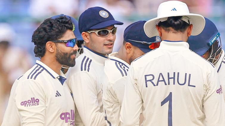 india vs west indies sai sudharsan pulls off stunning catch in test match watch video Watch - Sai Sudharsan Pulls Off Stunning Catch In IND vs WI Test