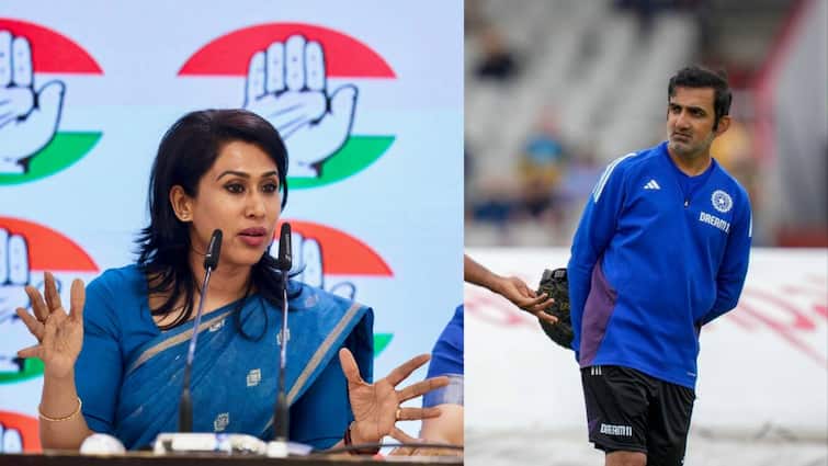 congress shama mohamed hits out india coach gautam gambhir over sarfaraz khan snub Congress