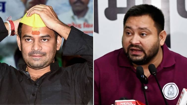 915e66e42ef6c6d9c65407c6b278c2a81761412993246272_original.jpg Bihar Elections Tej Pratap Slams Brother Tejashwi Hes No Jan Nayak Tej Pratap Slams Brother Tejashwi Ahead Of Bihar Polls: