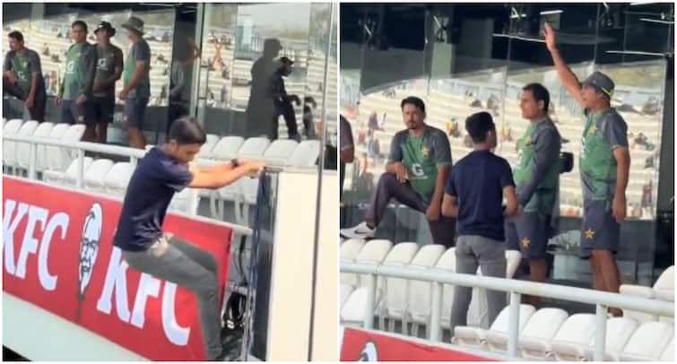 PAK vs SA Teenager Breaks Into Pakistan Dressing Room To Meet Babar Azam Watch: Teenager Breaks Into Pakistan Dressing Room To Meet Babar Azam