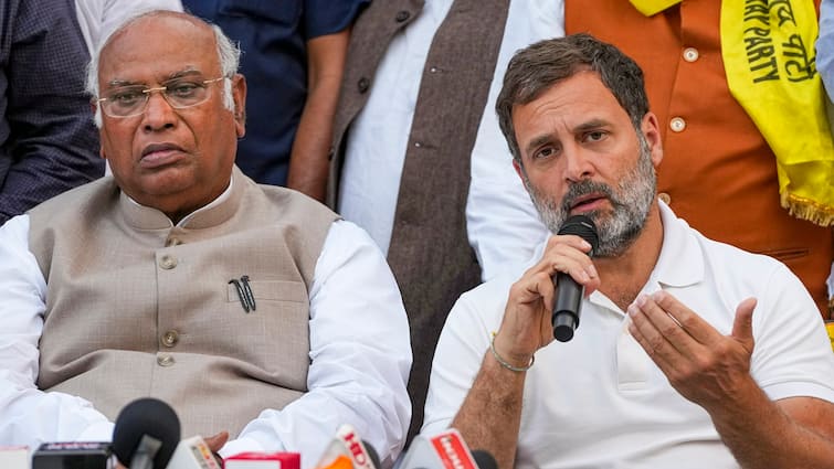 Bihar Election 2025 Protest Erupts At Congress HQ After CEC Meeting Women Workers Allege Dummy Candidates Favoured Bihar Polls: Protest Erupts At Congress HQ After CEC Meeting, Women Workers Allege ‘Dummy Candidates’ Favoured