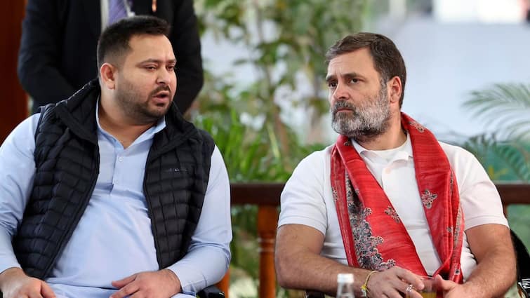 Bihar Assembly Elections  Mahagathbandhan RJD Congress Seat Sharing Rahul Gandhi ann Bihar Polls: Mahagathbandhan Seat-Sharing Sealed? RJD