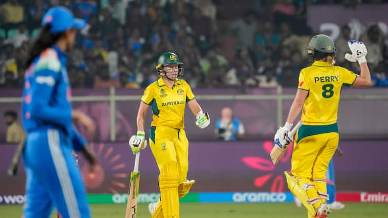 icc womens world cup updated points table after india vs australia match ICC Women