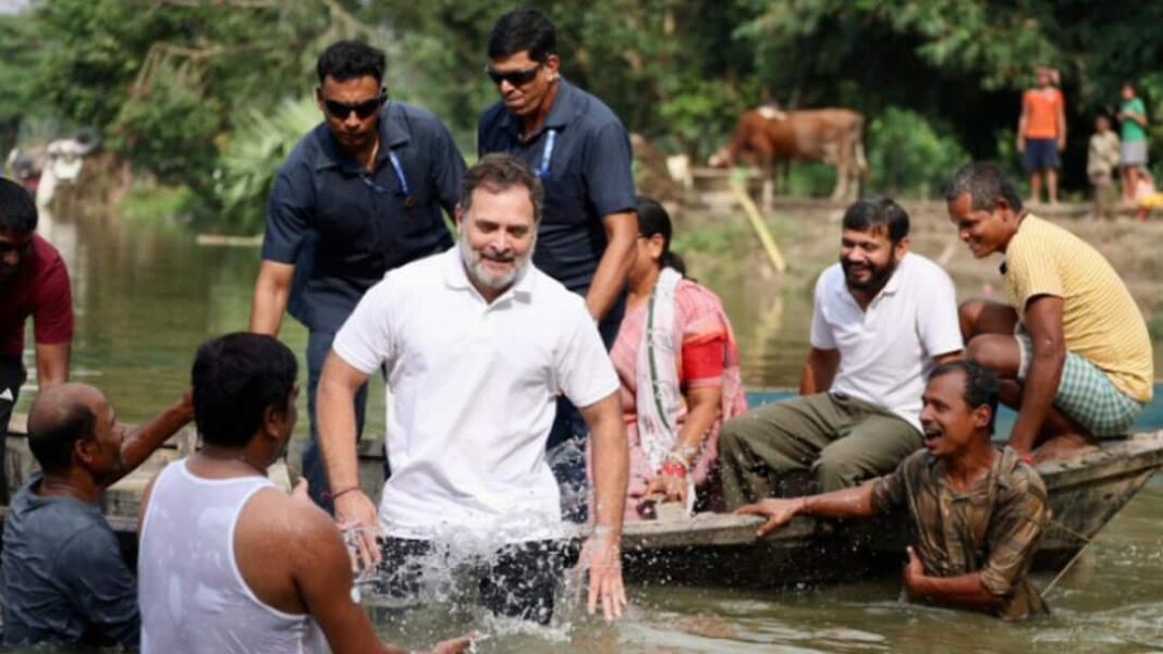 Watch Rahul Gandhi Jumps Into Pond in Bihar Assembly Elections Catches Fish During Campaign Trail Watch: Rahul Gandhi Jumps Into Pond In Bihar, Catches Fish During Campaign Trail