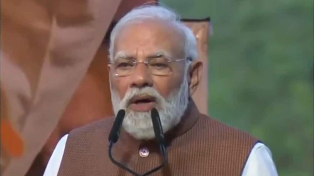 PM Modi Gujarat Visit Targets Opposition After NDA Big Bihar Win Muslim League Maoist Congress ‘Muslim League–Maoist Congress’: Modi Targets Opposition After NDA’s Big Bihar Win