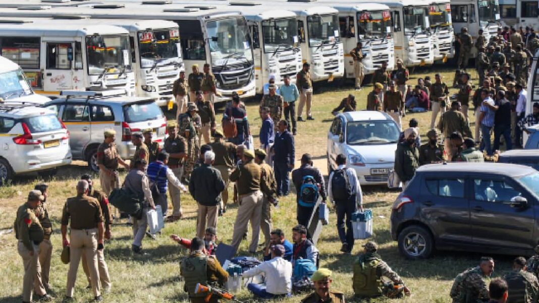 Bypolls For 8 Seats Across 6 States And 1 UT Begin Amid Tight Security Bypolls For 8 Seats Across 6 States And 1 UT Begin Amid Tight Security