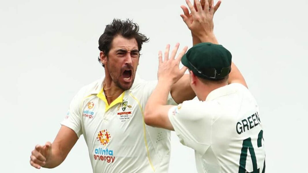 Ashes 2025 26 Mitchell Starc Enters History Books With 100 Wickets 13th Australian To Do So Mitchell Starc Enters Ashes History Books With 100 Wickets, 13th Australian To Do So