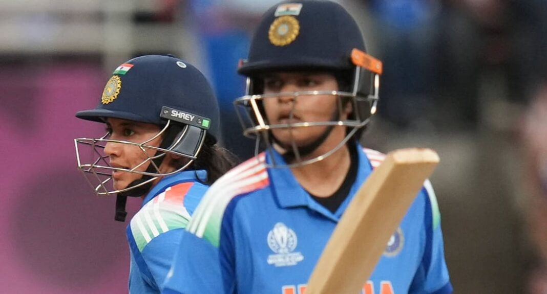 Womens World Cup Final Smriti Mandhana Shafali Fire India Into Strong Start vs South Africa Powerplay Masterclass! Smriti, Shafali Fire India Into Strong Start vs South Africa